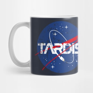 TARDIS NASA DISTRESSED VINTAGE LOGO Mug